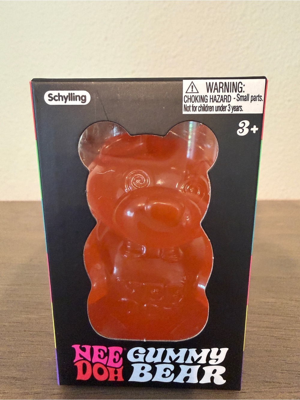 Needoh Gummy Bear orange viral squishy nee doh